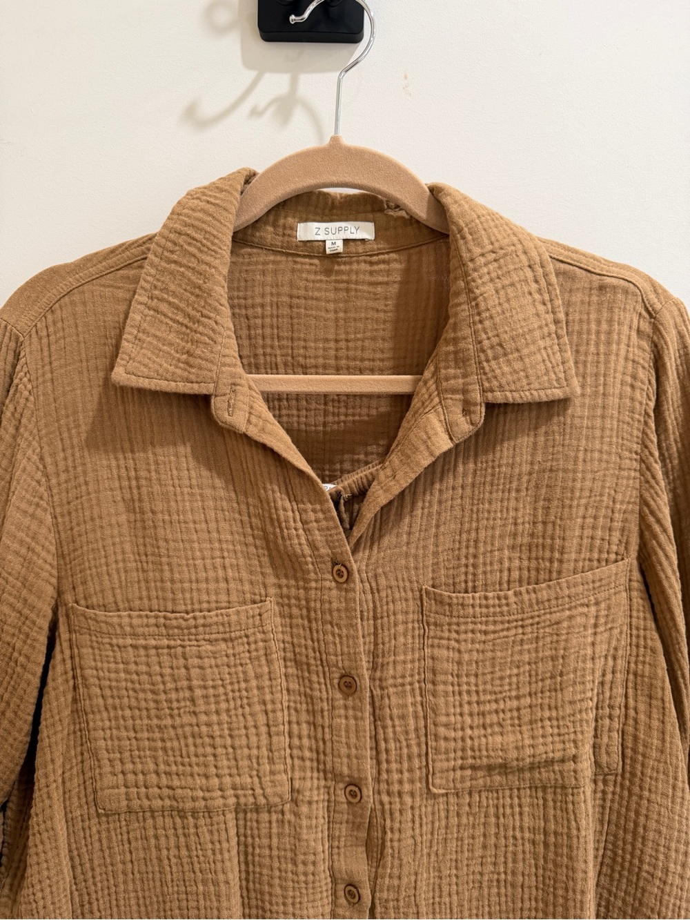ZSupply Waffle Brown Two-Piece Set - Picture 2 of 5
